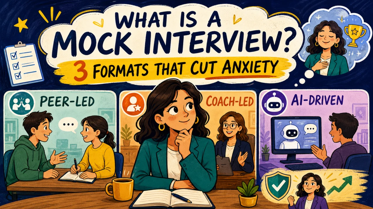 What Is a Mock Interview? 3 Formats That Cut Anxiety